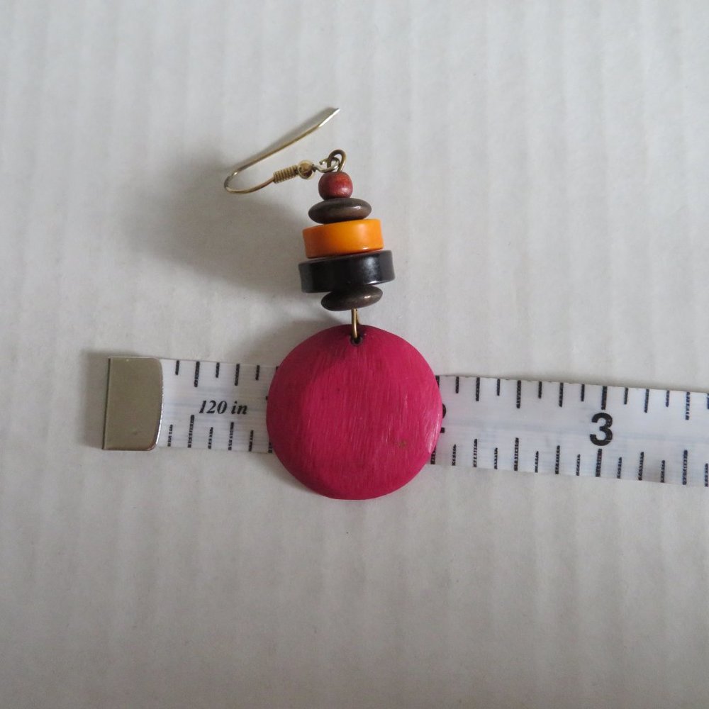 Vintage Beaded Earrings - Picture 7 of 8